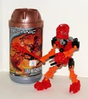 LEGO Technic Bionicle Tahu #8534 (2001) Complete Set in Canister-No Booklet