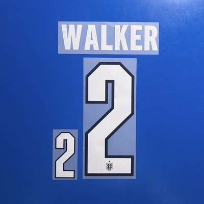 2026 Kyle Walker Player Size Nameset Soccer Name Number ID Print