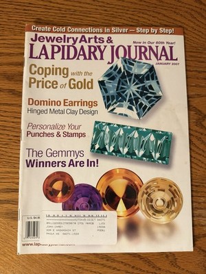 Vintage Lapidary Journal Jewelry Arts January 2007 Magazine Book
