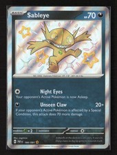 SV: Paldean Fates Sableye #184/091 on eBay