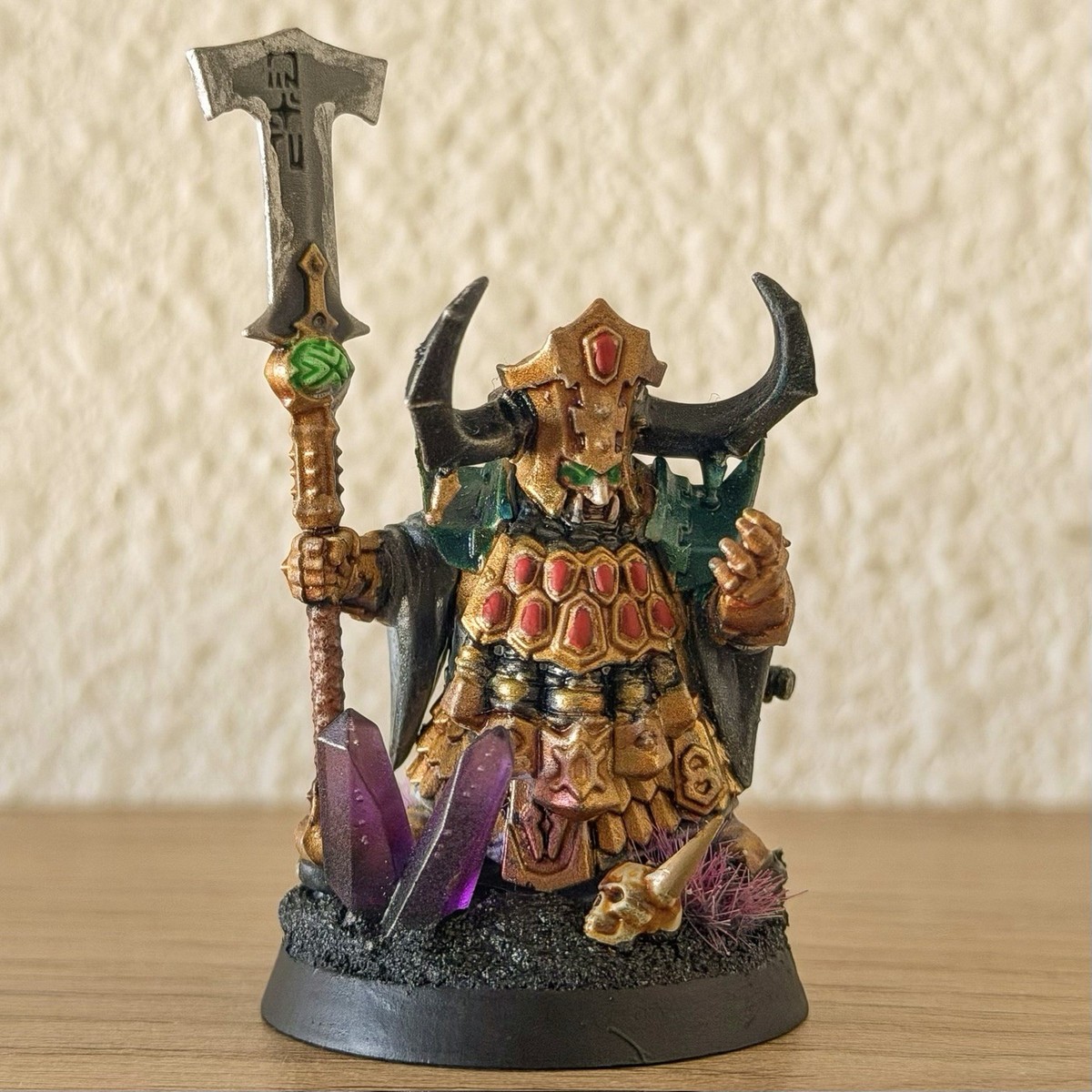 ズ*ダ様 o923 82-05　ヘルシス・オブ・ハシュット Warhammer Helsmiths of Hashut - Painted War Despot - Item 452-3 | eBay