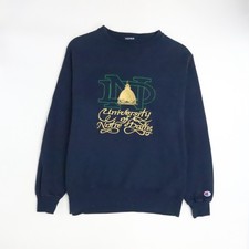 Vintage Notre Dame Fighting Irish Crewneck Sweatshirt Size Large NCAA