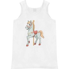 'Carousel Horse' Adult Vest / Tank Top AV063057 
