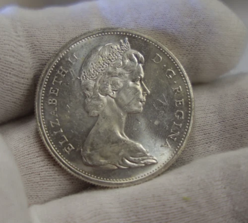 1965 Canada .800 Silver Dollars Unc