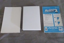70 Standard Comic Book Half-Back Boards & 70 Mylites 2 Standard Size Bags Lot