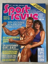 Sportrevue,Januar 1994,Schwarzenegger,Münzer,Flex,Muscle&Fitness,Zeitschrift,Gym