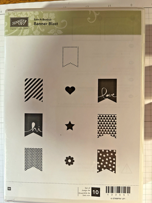 Stampin' Up! Banner Banter - Banner Blast - Banner Punch | eBay