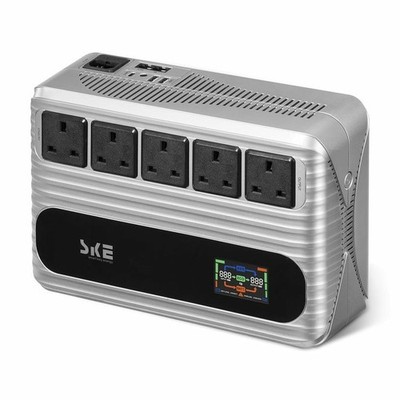 USV Netzteil Akku Backup & Überspannungsschutz für Router, PCs, Konsolen...