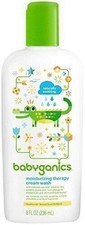 Babyganics Moisturizing Therapy Cream Wash- 8oz