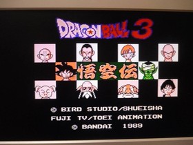 Kan00 Game Software FC Dragon Ball 3 Goku's Story (No Box or Manual) Famicom Fam
