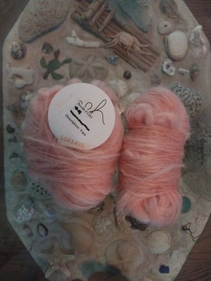 LLH 70% Soft Super Kid Mohair 25% Nylon 5% New Wool Yarn 25g each Color 074