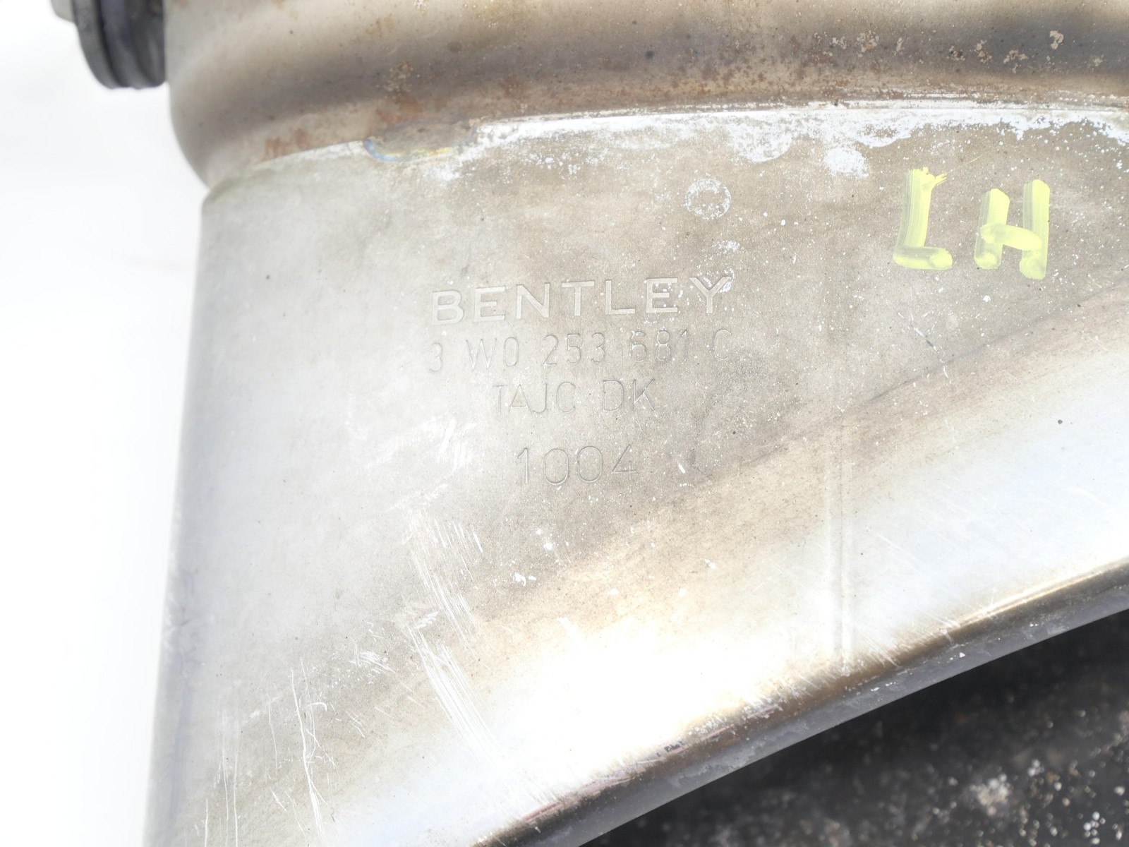 2005 Bentley Continental GT Exhaust Muffler Tips Pipe Left & Right Set 59k OEM