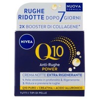 Crema Viso Notte Antirughe Extra Rigenerante Q10 Power Nivea 50 Ml