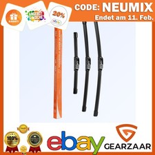 Scheibenwischer Set Vorne + Hinten Geeignet für VW Lupo 525mm/475mm/300mm 3x