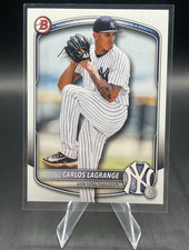 Carlos Lagrange 2025 Bowman Draft #BD-132 Prospect New York Yankees