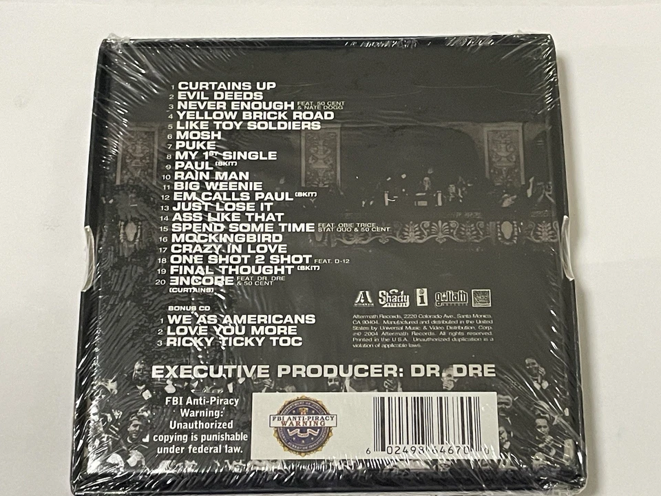 EMINEM Encore 2004 Limited Collector’s Edition 2-CD Box set NEW Shady - Image 2 of 4