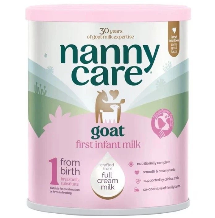Nannycare Stage 1 Goat Milk Based First Infant Milk - 800g
Opens in a new window or tab