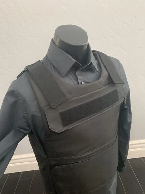 SAFARILAND Sleek bulletproof vest FREE body armor lllA Insert Plates M L XL 2XL 3A USA