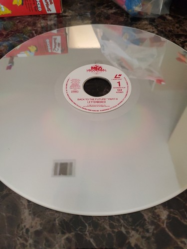 BACK TO THE FUTURE III Letterboxed Edition Laserdisc NM