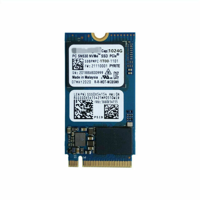 Western Digital SN530 256GB M.2 2242 NVMe SSD - Blue for sale