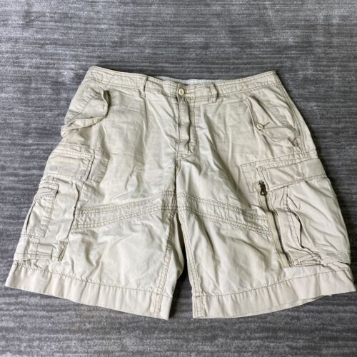 VINTAGE Polo Ralph Lauren Shorts Men 33 Brown Par… - image 1