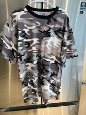 Rothco Military Tactical grey Camouflage short Sleeve t shirt sz 2xl XXL NEW