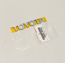 New Genuine For Toyota 07-14 Fj Cruiser Rear Emblem Badge Chrome 75446-52050
