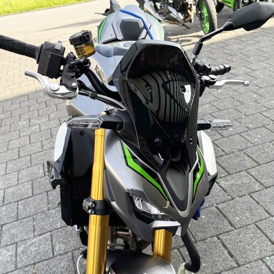 Deflectores de viento grandes y altos parabrisas para Kawasaki Z900 ABS 2025-2026 Foto 2 de 4