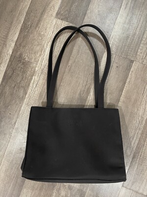 Diahann Carroll Y2K Vintage 00s 90s Shoulder Purse Black Tote