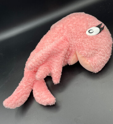Dr. Seuss Pink Fish and Teapot Plush Hat Costume Adult One Size Pink Blobfish Adult Costume Hat | Animal Hats main image 4