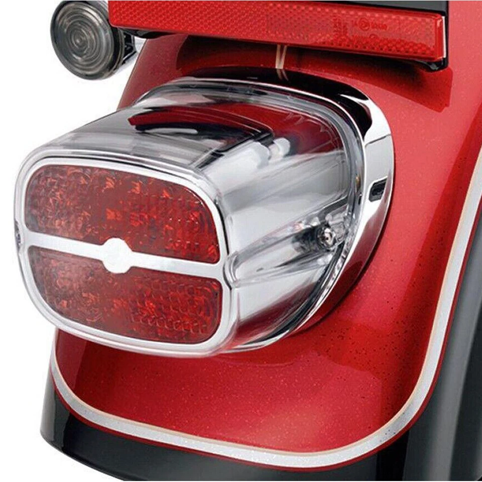 Conjunto de luz trasera de freno LED para Harley Dyna Road King Electra Glide 99-08 Foto 2 de 4