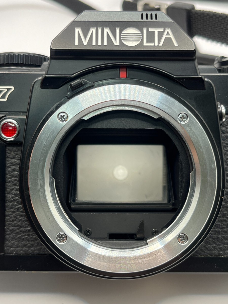 MINOLTA  Ｘ−7 Exc+】MINOLTA X-7 35mm SLR Film Camera black from japan