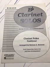 Bb Bass Clarinet Solos w/ Piano Arranged By Herman A Hammel