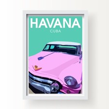 Havana Cuba Art Print Poster