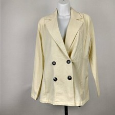Sadie Sage small natural cotton blazer