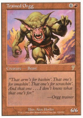 2X TRAINED ORGG 224/350 7TH SEVENTH MTG HP X2 (yourdeckbuilder)