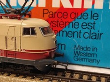TRAIN HO LOCOMOTIVE ÉLECTRIQUE ANCIEN MODELE METAL MÄRKLIN 3054 BR 103 TEE BO 👍