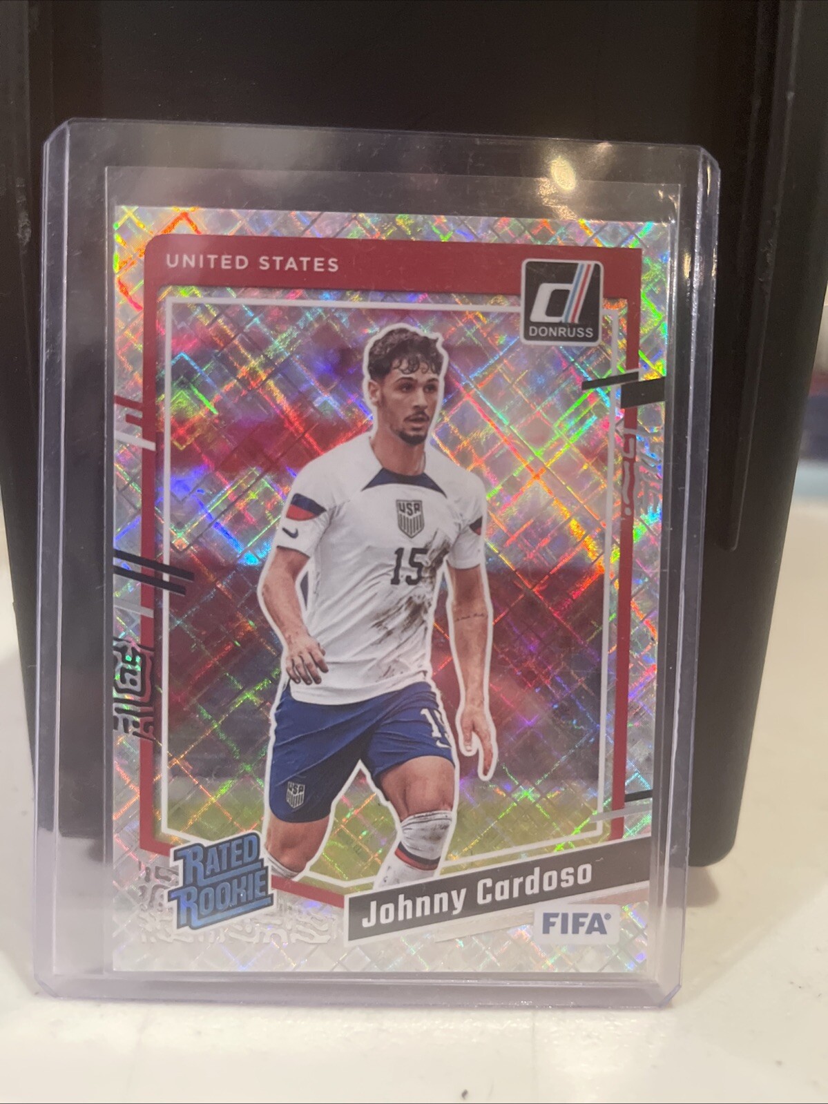 2023-24 Panini Donruss FIFA - Rated Rookie Diamond #180 Johnny Cardoso (RC)