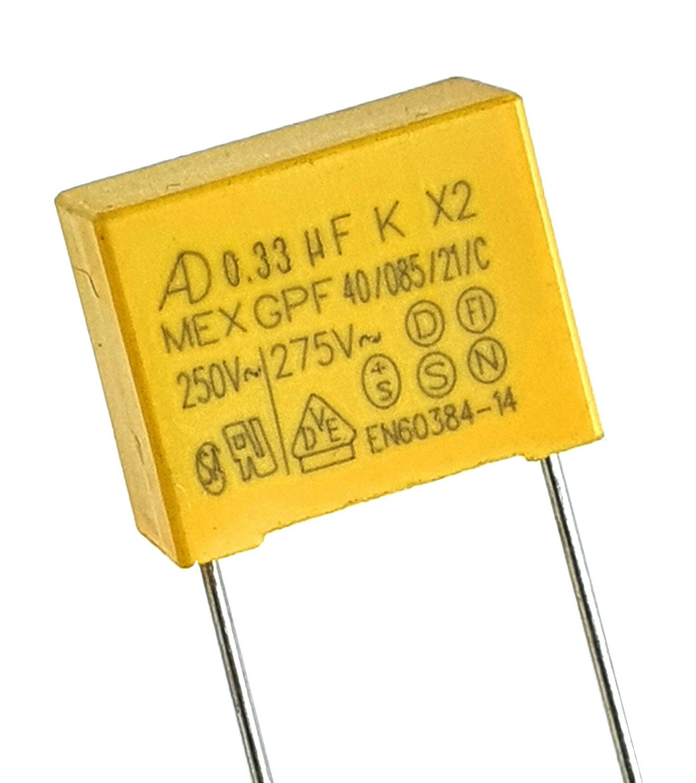 X2 275VAC MKP 0.033UF 333K P = 10mm Condensador De Seguridad 0,01 0.022 0.033 0.047 0.068 0,1 0,15 0,22 0,33 0,47 0,68 1UF 1,5 2,2 UF - AliExprs