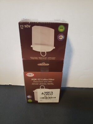 AQUA CREST Kaffeewasserfilter – Ersatz Für Braun Brita KWF2, 2er Pack, Für Reinen Kaffeegeschmack