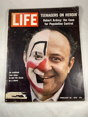 Life Magazine: Feb 1970 - Clown College and Teenagers on Heroin