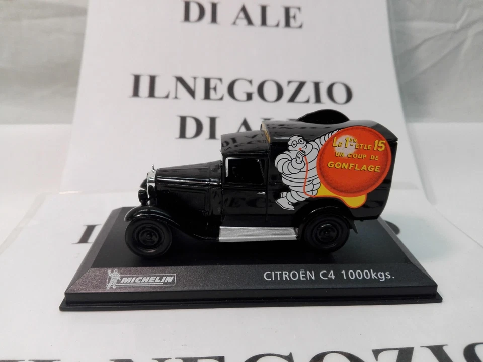 COLLEZIONE MICHELIN 2005 MODELLINO AUTO CITROEN C4 1000Kgs SCALA 1/43 DIE-CAST - Immagine 3 di 4