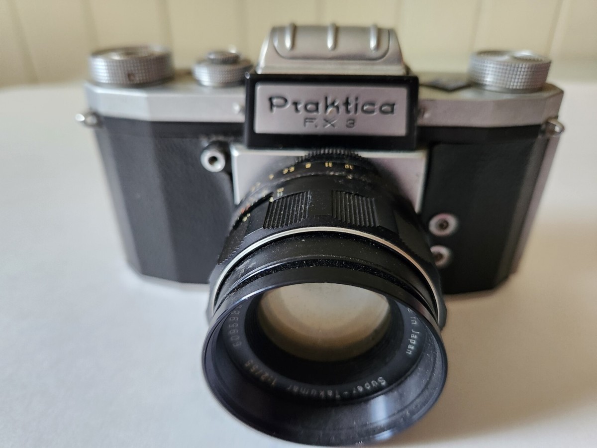 Praktica FX3 35mm camera with Lens For Parts | eBay