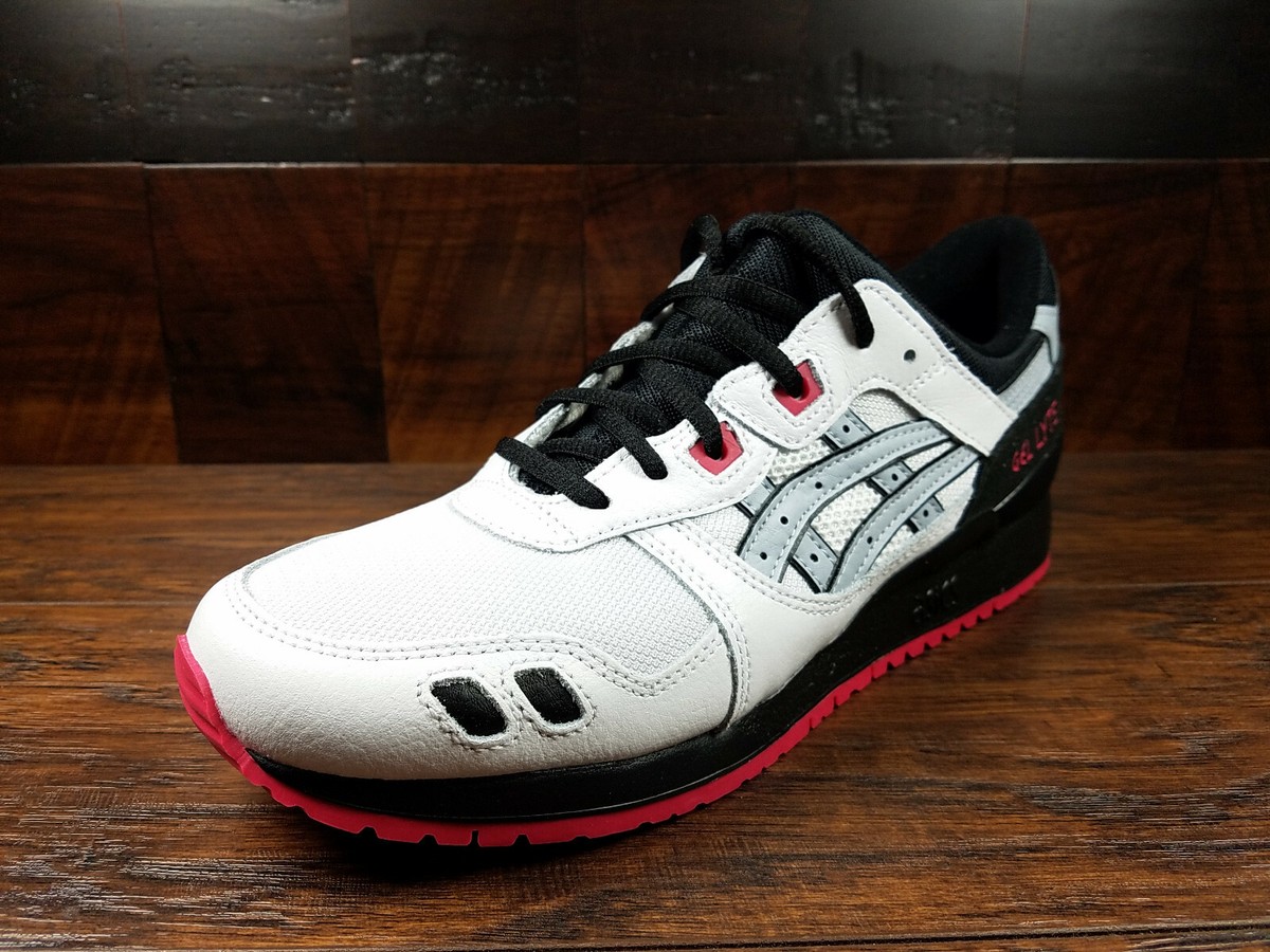 Asics Gel Lyte III (White Piedmont Grey) 1191A245-100 Classic Running  Mens
