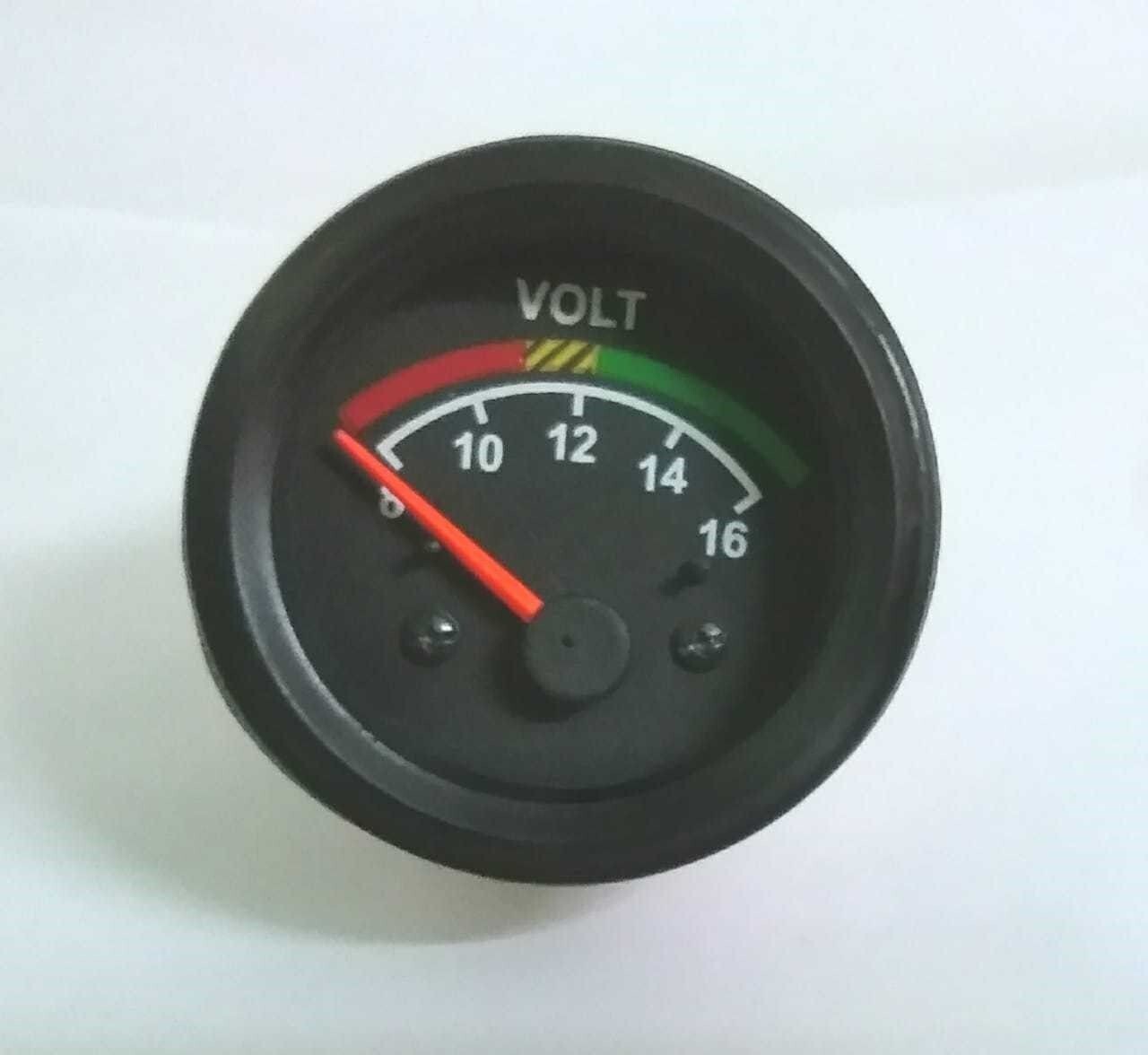 EPathChina 5,1 Cm 52 Mm Dc8 V-16 V Jauge Mètre Voiture De Course