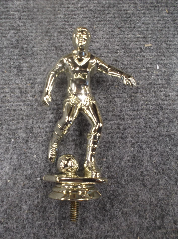 lot of 10 gold female soccer topper PDU 514-G trophy parts