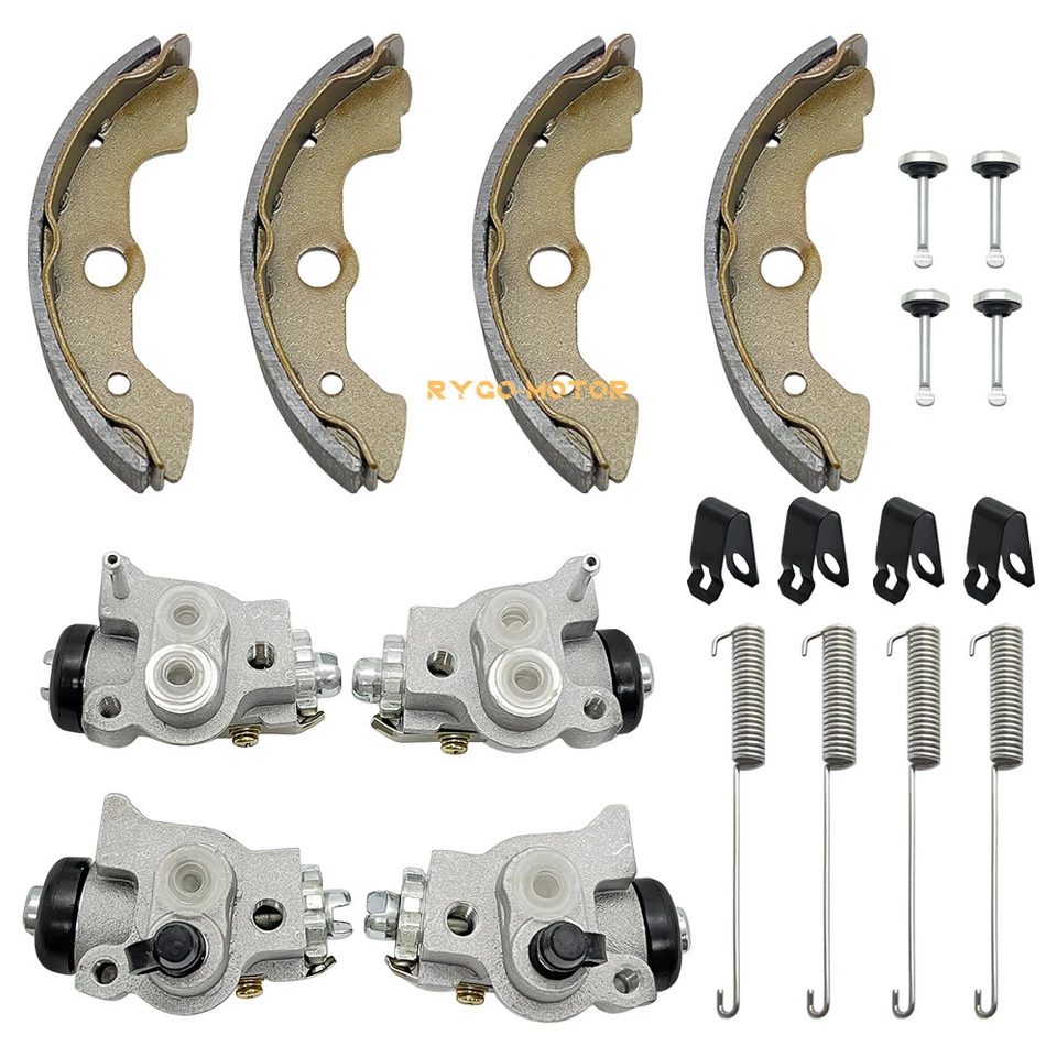 Cilindros y zapatas de rueda de freno delantero para Honda FourTrax Foreman 350 TRX350D 87-89 Foto 2 de 4