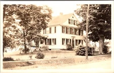 Real Photo Postcard Green Door Inn in Haverhill, New Hampshire