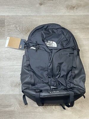 The North Face Surge Backpack - TNF Black/TNF Black - Hiking Commuter Laptop Bag