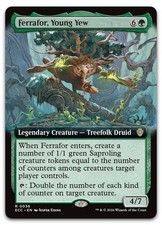 Ferrafor, Young Yew (Extended Art) #36 NM Commander: Lorwyn Eclipsed Magic MTG